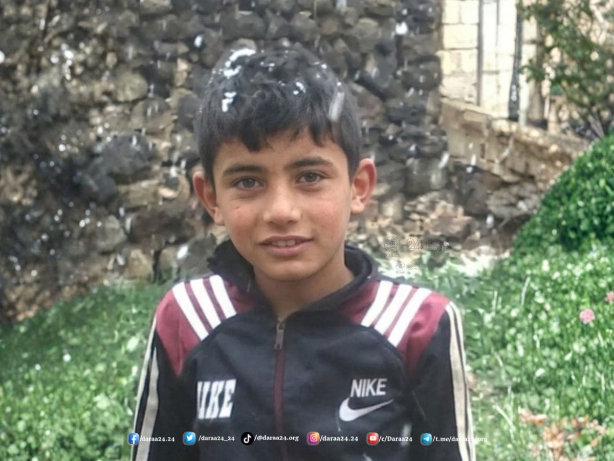 استمرار فقدان طفل من إنخل بريف درعا منذ نحو شهر وسط مناشدات للعثور عليه
