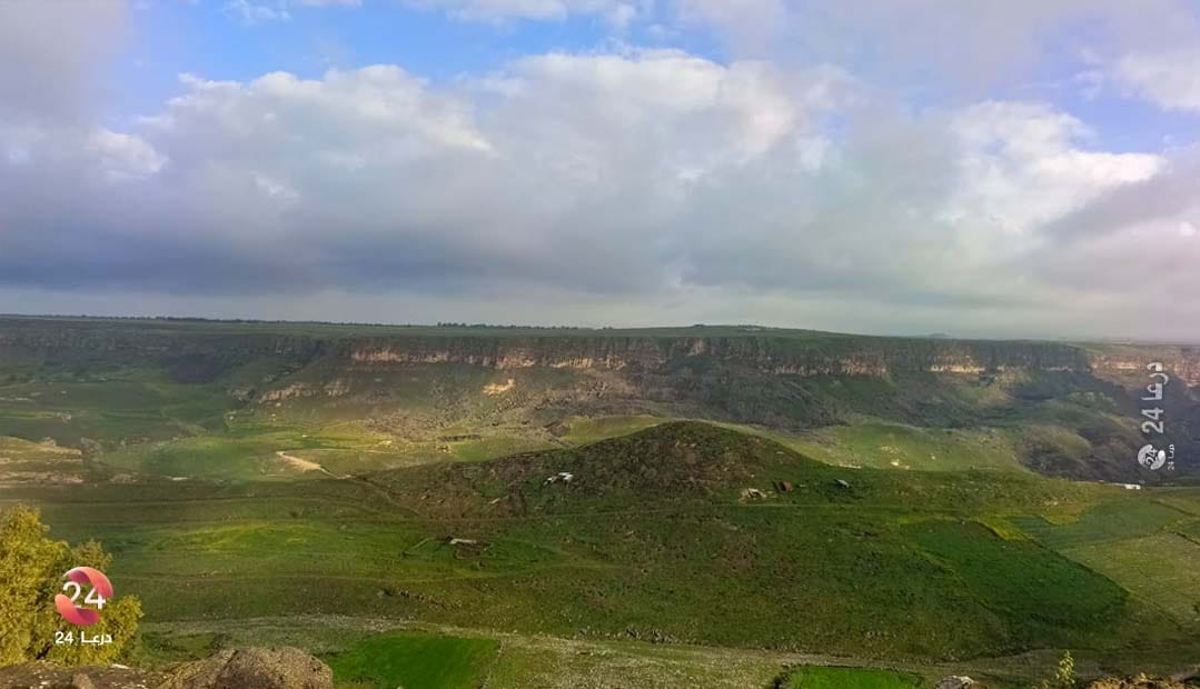 توغل دورية للاحتلال الإسرائيلي في منطقة حوض اليرموك وإطلاق قنابل مضيئة فوق جملة