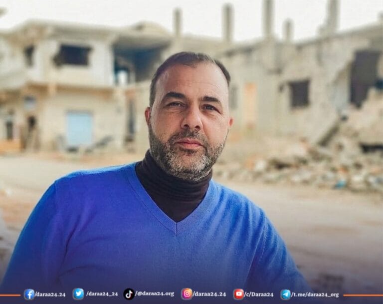 إطلاق سراح غسان الأكرم أبازيد بعد توقيفه لساعات في مدينة درعا