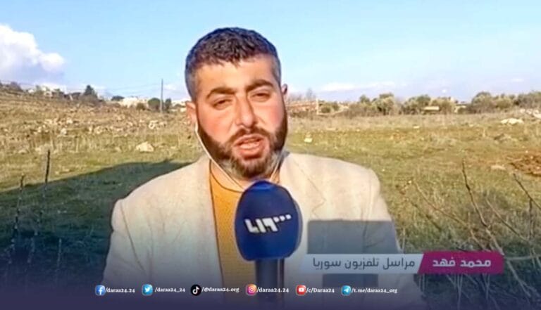 مداهمة منزل إعلامي ومنزل آخر في جباتا الخشب بريف القنيطرة