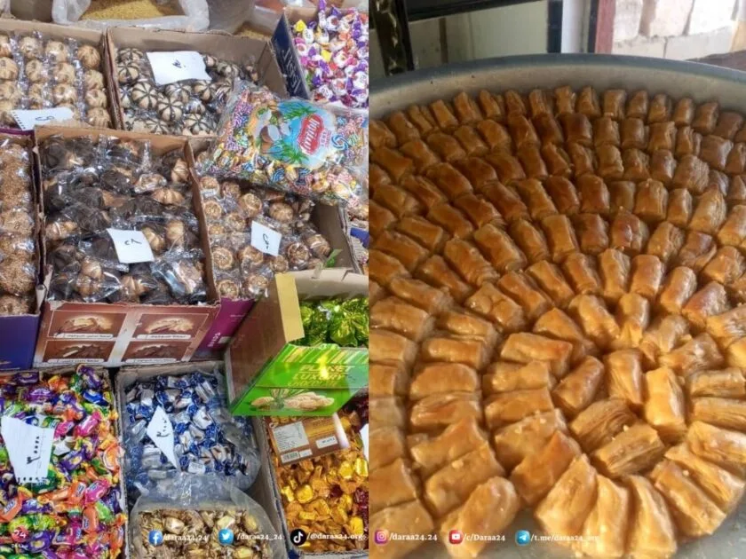 تراجع الإقبال على الحلويات في درعا… والأسعار تغيّر عادات الشراء