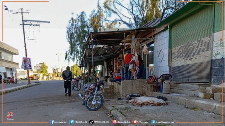 ملحمة في مدينة بصرى الشام