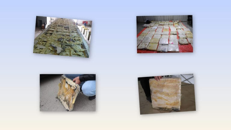 الكمية التي تم احباط تهريبها