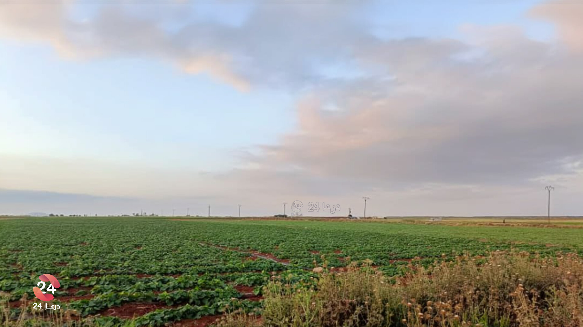 مزارعون في ريف درعا الغربي يشكون منع ري محاصيلهم من مياه سد الرقاد