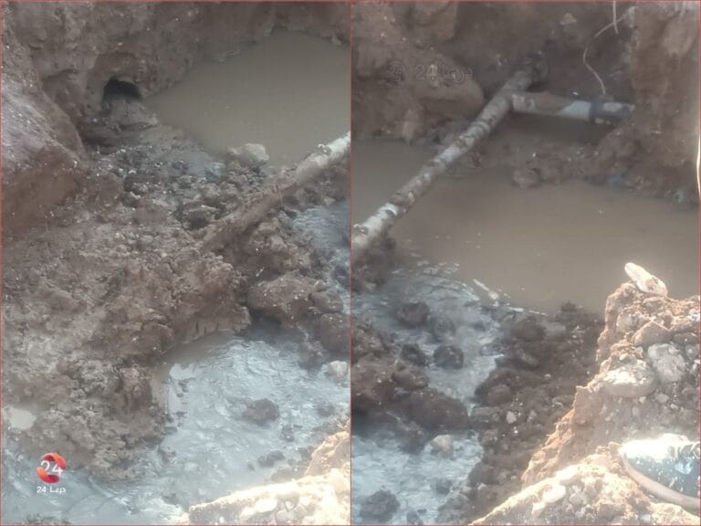 تلوث مياه الشرب في أحد أحياء سحم الجولان منذ نحو عشرة أيام