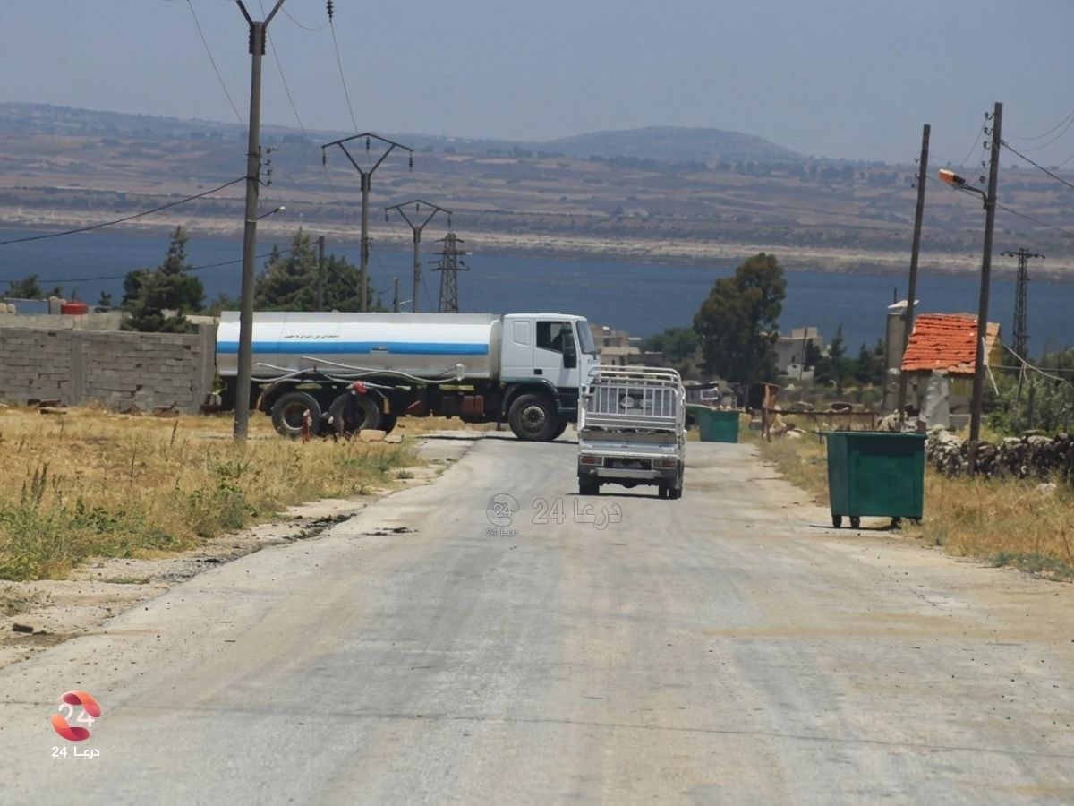 محيط قاعدة عسكرية للاحتلال الإسرائيلي في قرية أم العظام بريف القنيطرة.