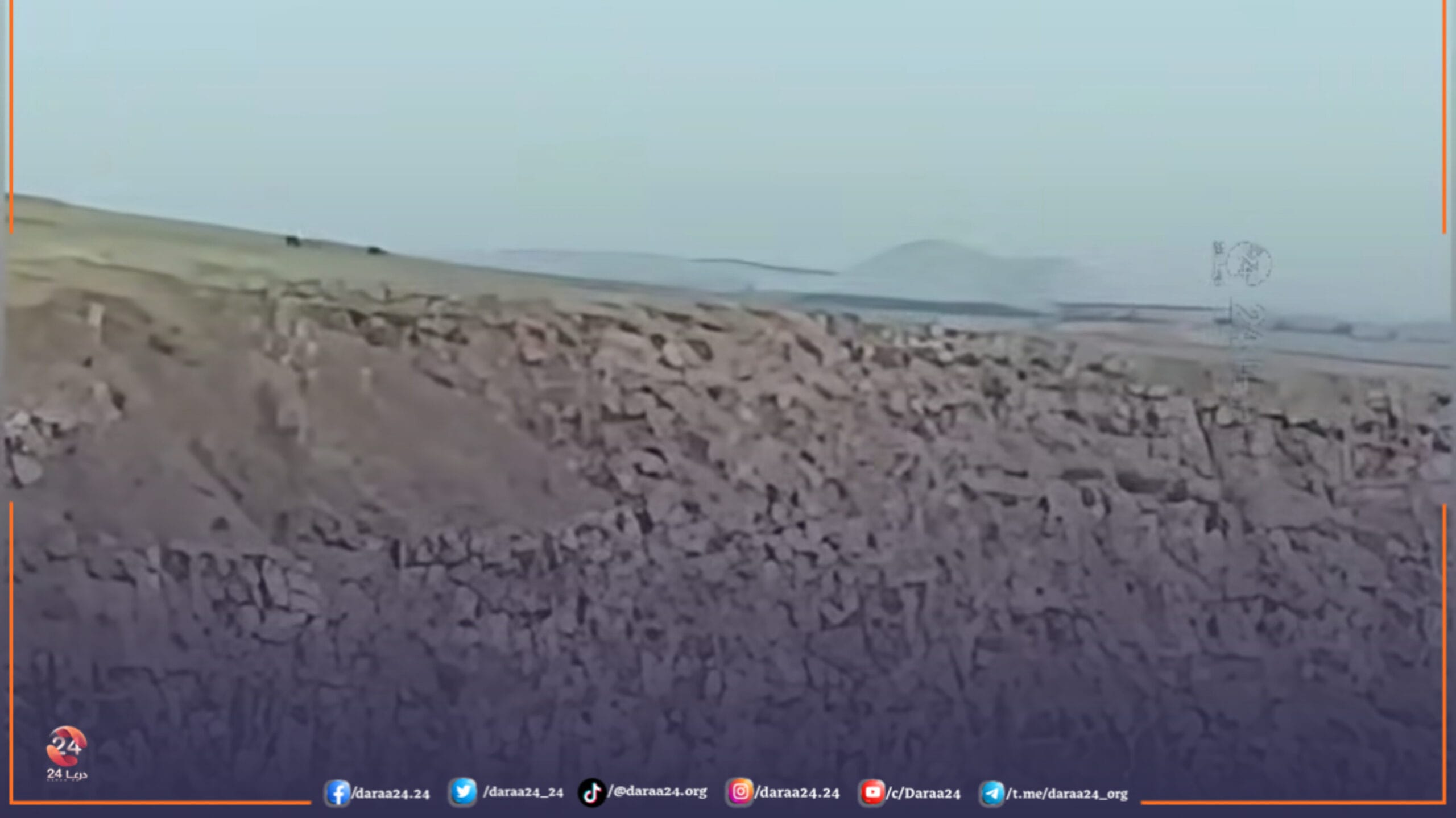 توغل دورية للاحتلال الإسرائيلي في محيط وادي الرقاد