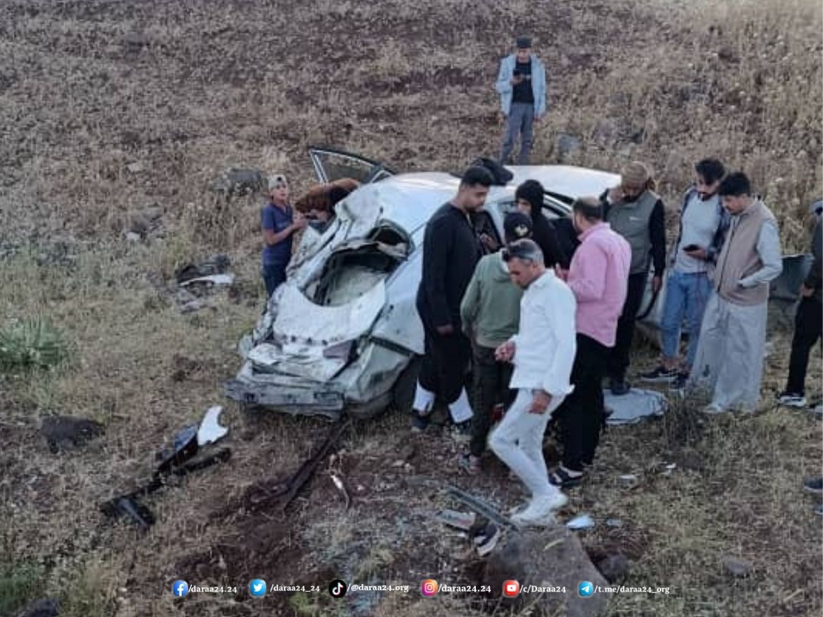 حادث مروري يودي بحياة مواطن وإصابة آخرين قرب تل أم حوران