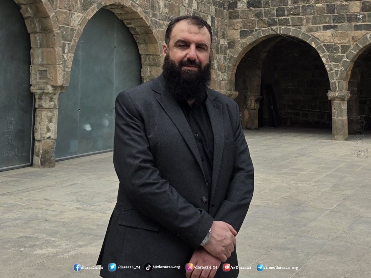 تعيين طبيب مديراً لمنطقة الصنمين شمالي درعا 1 الدكتور عبد الله محمد العلوه مدير منطقة الصنمين