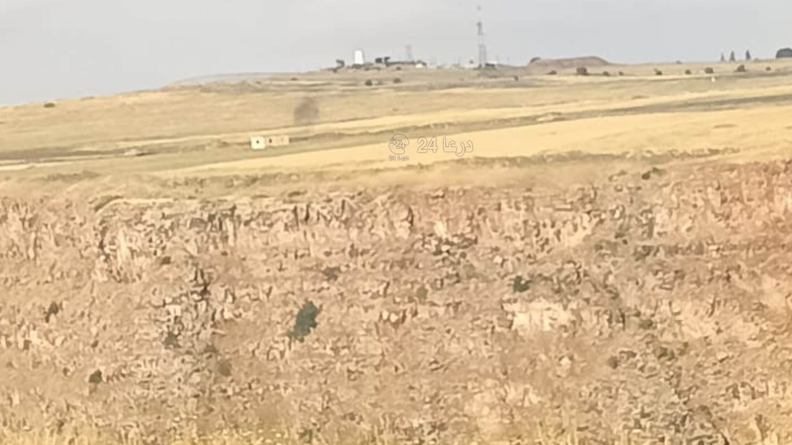 تحركات إسرائيلية في ريف درعا الغربي
