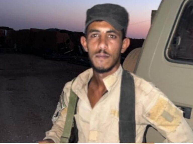 الشاب حسين محمد الغلفص، من منطقة اللجاة بريف درعا