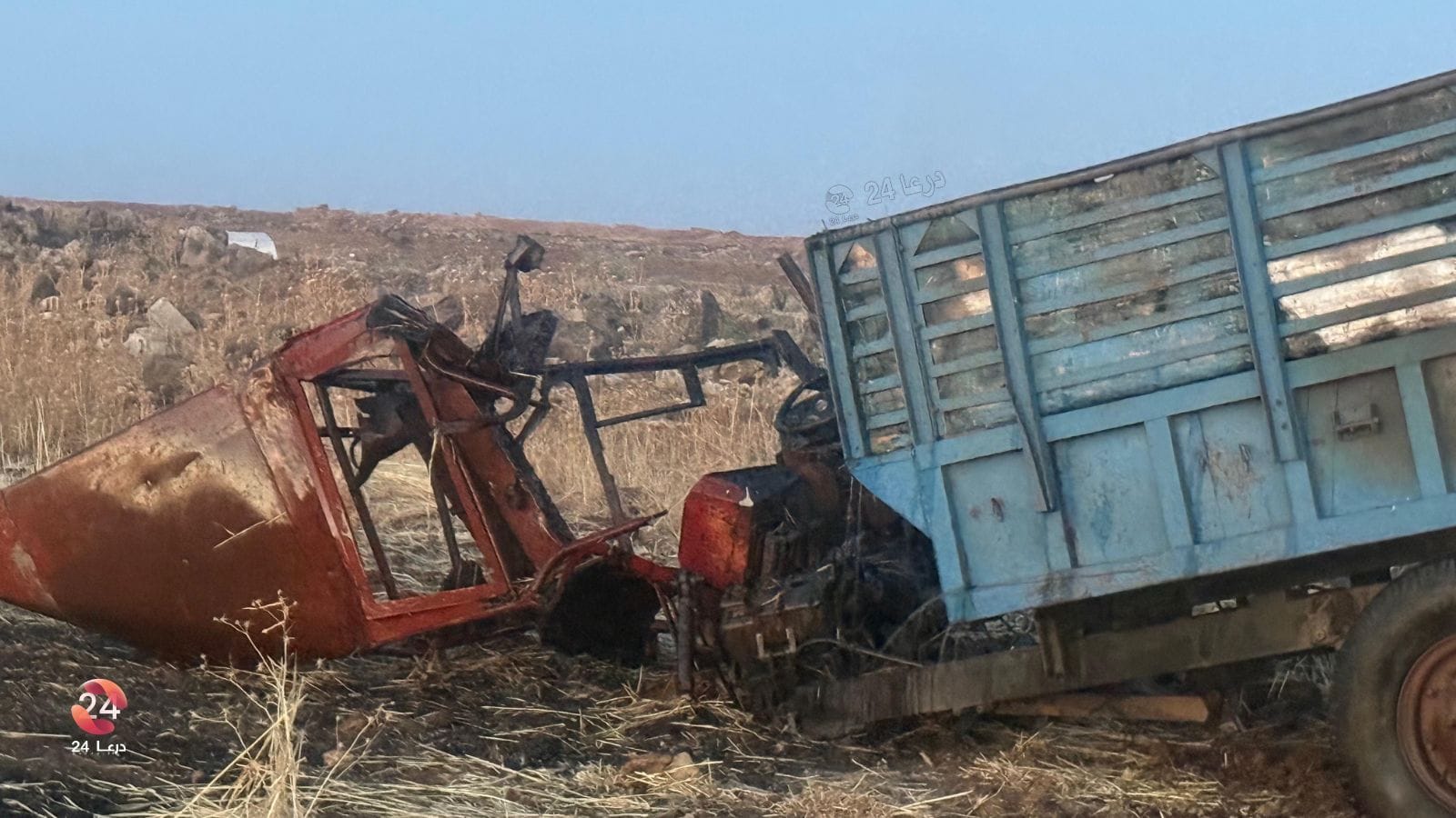 مقتل سائق جرار زراعي بانفجار من مخلفات الحرب أثناء
