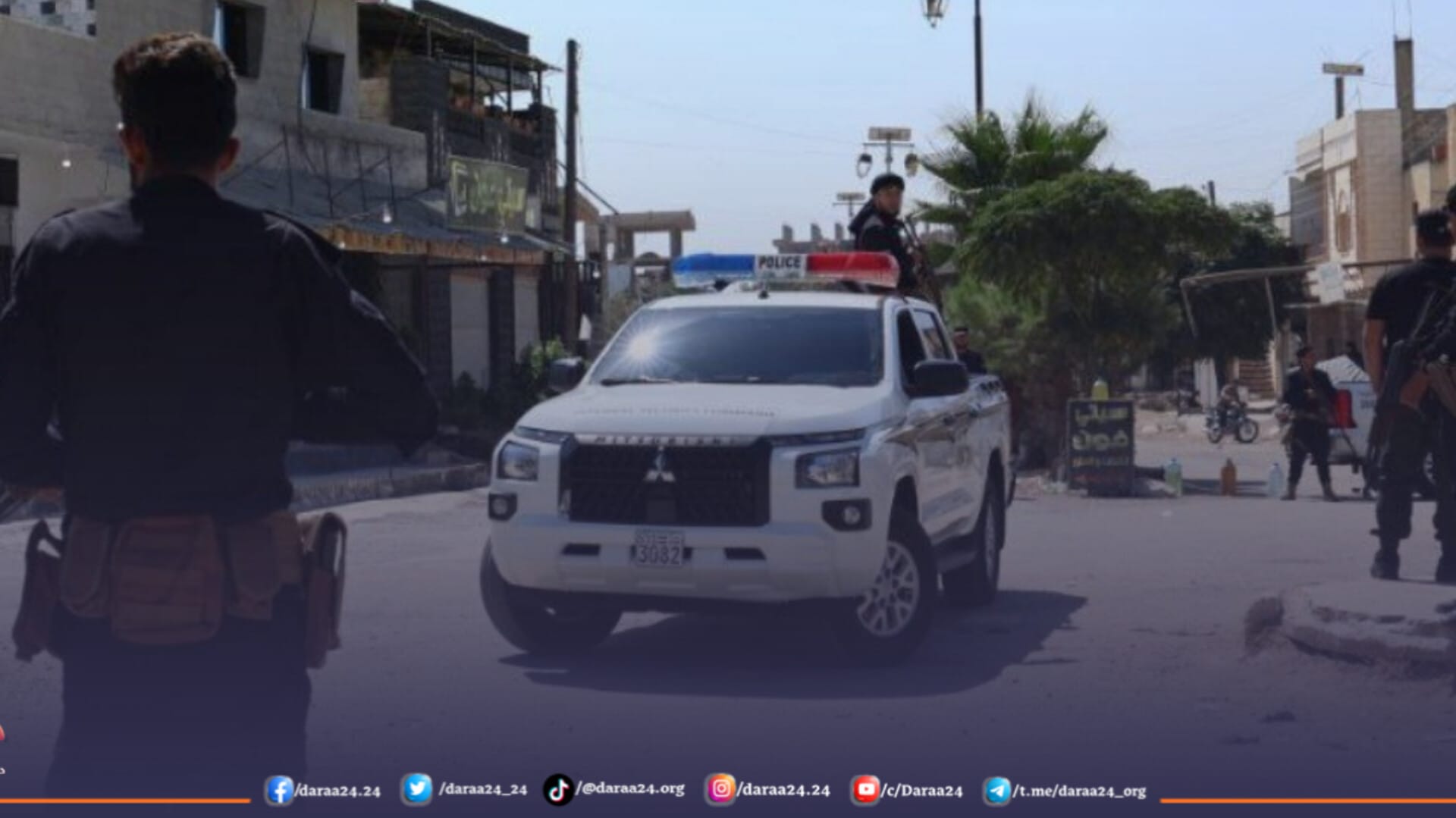 انتشار الأمن الداخلي في مدينة طفس