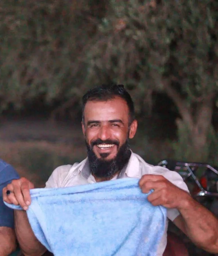 الشاب مهند سليمان من بلدة جلين بريف درعا الغربي
