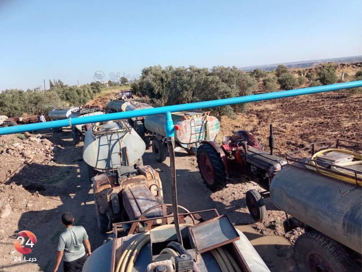 أزمة مياه خانقة في عابدين.. الأهالي يعتمدون على الصهاريج ويطالبون بإنقاذ مصادر المياه