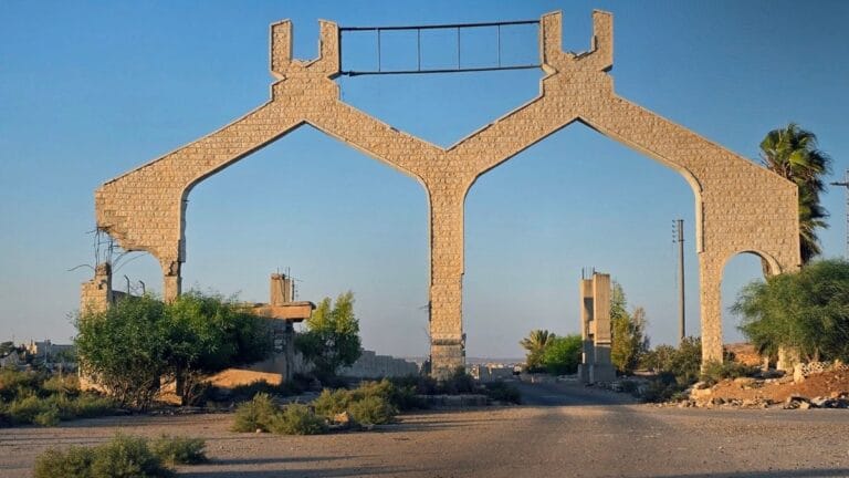 الإعلان عن الانطلاقة الفعلية لمشروع إعادة تأهيل جمرك درعا القديم 1 جمرك درعا القديم