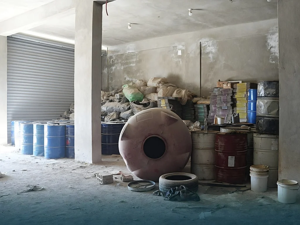 ضبط معمل لخلط المحروقات في درعا ومصادرة نحو 100 ألف ليتر من مواد مخالفة للمواصفات 1 محروقات