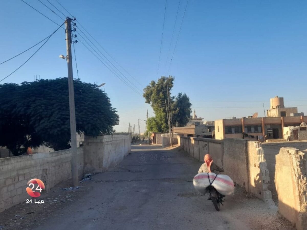 بلدة خراب الشحم غربي درعا