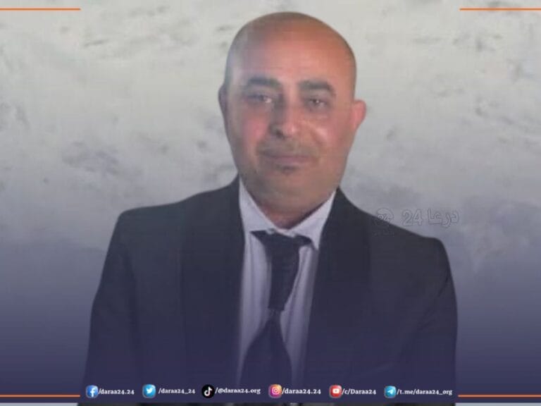 وفاة مواطن بريف القنيطرة 3 المواطن رياض محمد الحسن