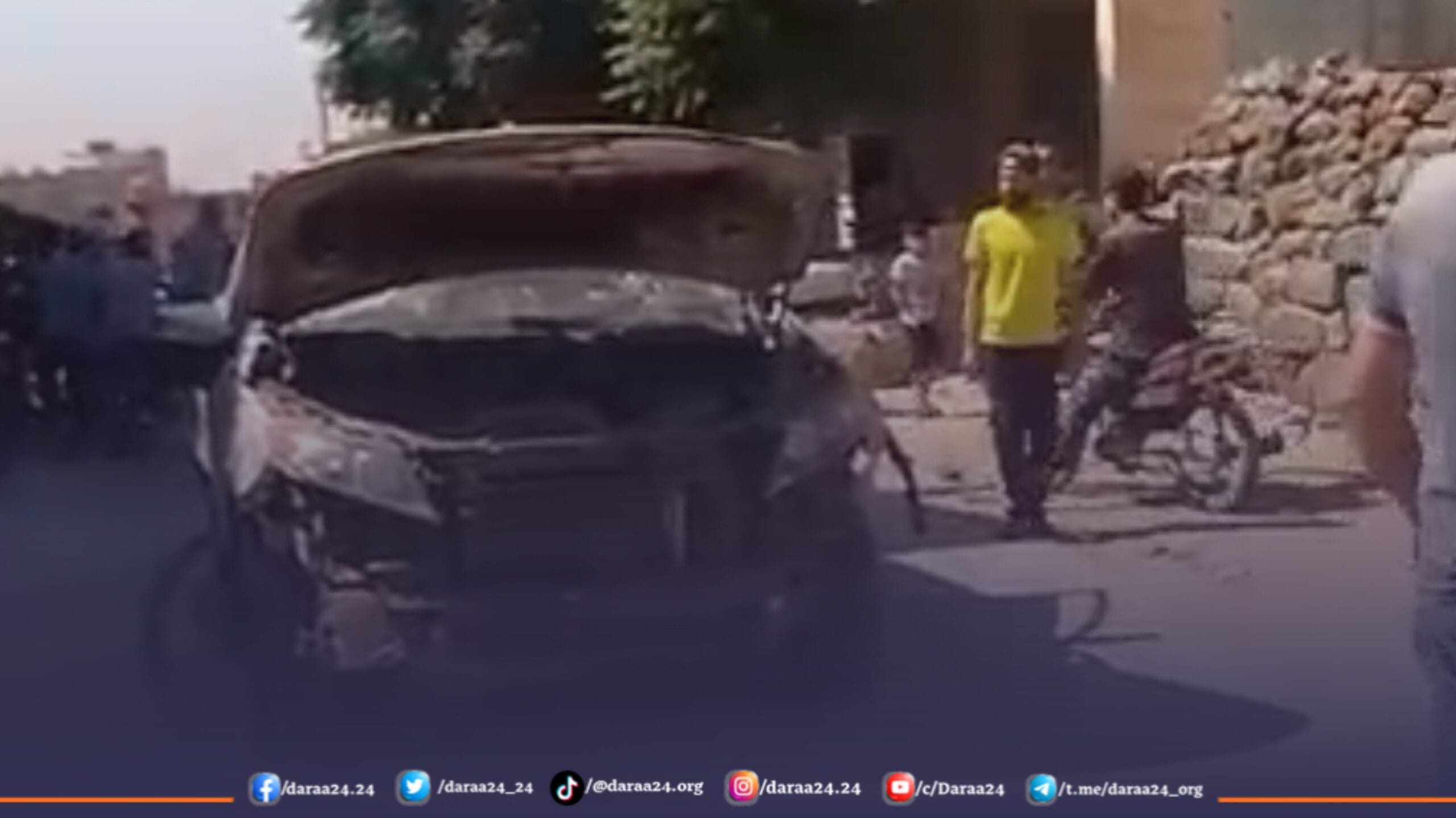 إصابة شاب بانفجار عبوة ناسفة في بلدة نمر 1 إصابة شاب بانفجار عبوة ناسفة في بلدة نمر