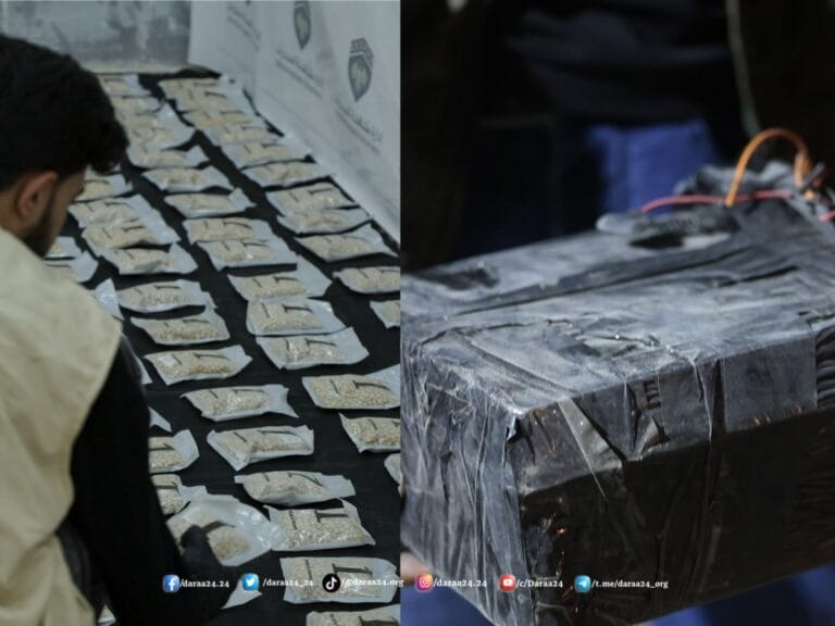خلال ساعات.. عمليتان أمنيتان في ريف دمشق: الأولى تضبط عملية تهريب مخدرات والثانية تحبط مخططاً لاستهداف دورية شرطية