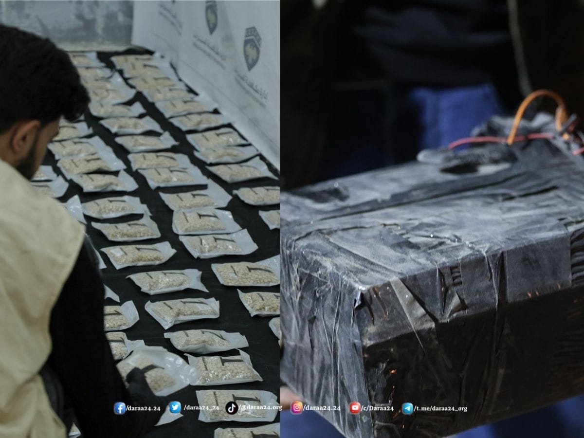 خلال ساعات.. عمليتان أمنيتان في ريف دمشق: الأولى تضبط عملية تهريب مخدرات والثانية تحبط مخططاً لاستهداف دورية شرطية