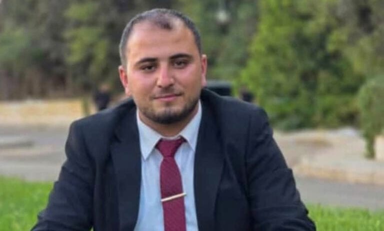 وفاة صهيب الزعبي نجل محافظ درعا